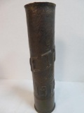 Original WWI Military Trench Art Vase 