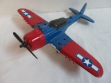 Vintage 1950's Hubley Scale Model Folding Wing Airplane