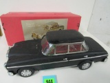 Vintage Japan Tin Mercedes Benz Musical Decanter w/ Box