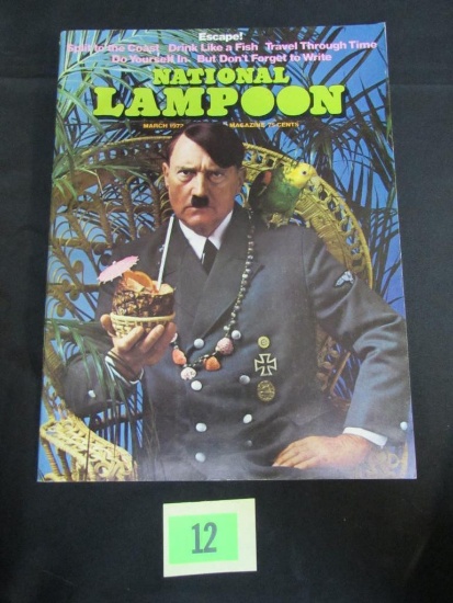 National Lampoon 3/1972 Hitler Cover