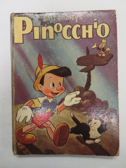 Walt Disney's Pinocchio (1940) Hardcover Illustrated Book