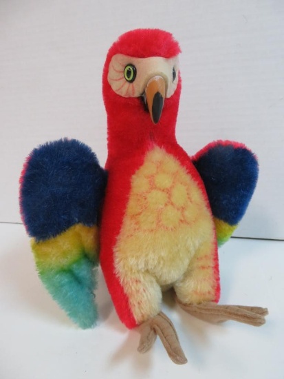Vintage Steiff Mohair Parrot "Lora"