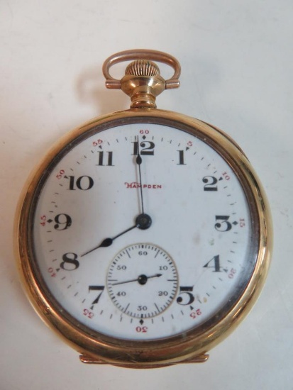 Antique 1906 Hampden Gen. Stark 15 Jewel Pocket Watch