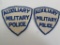 (2) Different WWII Auxillary Military Police Patches