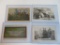 (4) Pre-WWII U.S. Army Postcards, Some are WWI