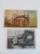 Lot of (2) Antique Advertising Trade Cards Inc. Buckeye Cultivator & Ruddy Harvester Oil