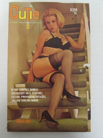 Rare! Cutie #3/1965 Men's Magazine