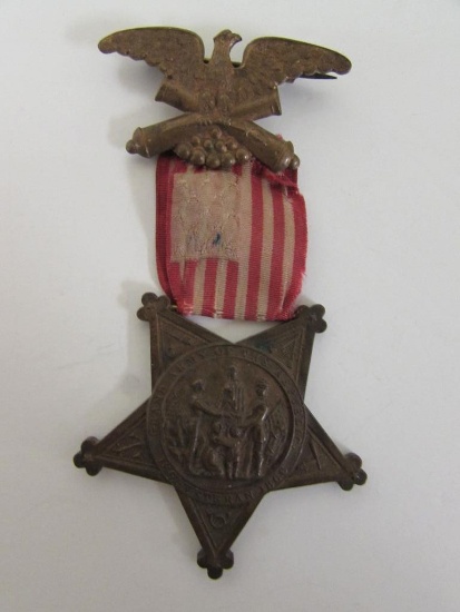 Civil War Veterans G.A.R. Membership Medal