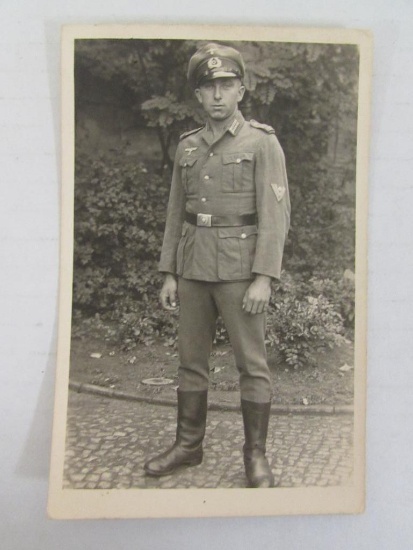 WWII Nazi Officer Real Photo Post Card