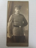 German Officer WWI Albumen Photograph