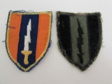 (2) Vietnam War 1st Signal Brigade Patches