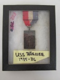 1935-36 USS Tennessee BB-43 General Excellence in Athetics Medal