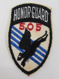 1950's 505th AIR/505th INF Honor Guard Patch