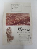 Korean War RB & L 1955 Newspaper