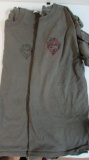 (2) Size L USMC Comm Unit Custom Made T-Shirts (Used/ Worn)