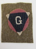 WWI Theater Made 19th Inf. Division Patch