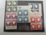 WWII German Postage Blocks Lot of (5)