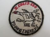 Vietnam War II Corps Red Theater Made Patch (