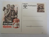 German WWII Era Nazi Soldier Postcard