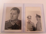 (2) German Nazi RPPC's (Real Photo Post Cards)