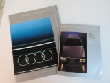 Lot of (2) 1984 Audi Automobile Sales Brochure