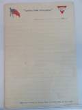 (8) WWI U.S. Army Soldier's YMCA Letter Stationary