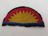 WWII U.S. Army Theater Made 41st Inf. Div. Patch