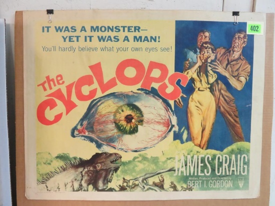 The Cyclops 22 X 28 Half Sheet Poster