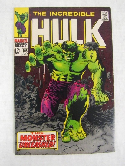 Hulk #105 (1968) Silver Age Marvel