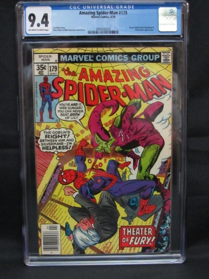 Amazing Spider-Man #179 (1978) Bronze Age CGC 9.4