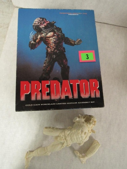 Rare Predator Cold Cast Porcelain Model/ Assembly Kit by Dark Horse