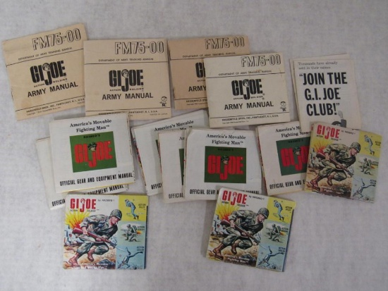 G.I. Joe Large Group of Booklets