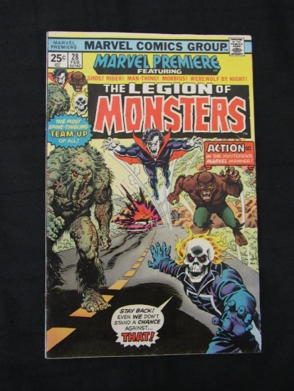 Marvel Premiere #28 (1975) 1st Appearance Legion of Monsters