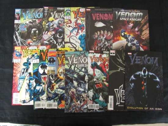 Lot (14) Diff. Venom Marvel Comics