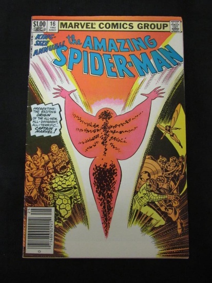 Amazing Spider-Man Annual #16 (1982) Key 1st Monica Rambeau/ Captain Marvel