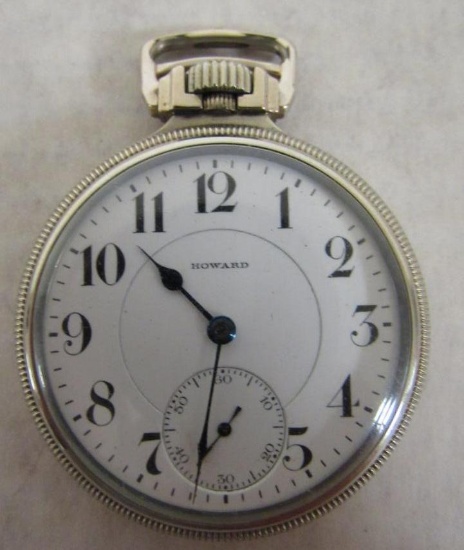 1912 Howard 23 Jewel Adj. 5 Position Pocket Watch