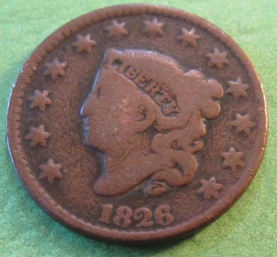 1826 US Large Cent
