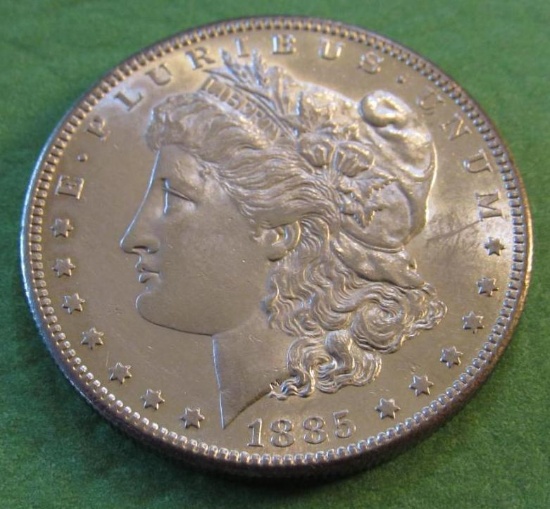 1885-S Morgan Siver Dollar