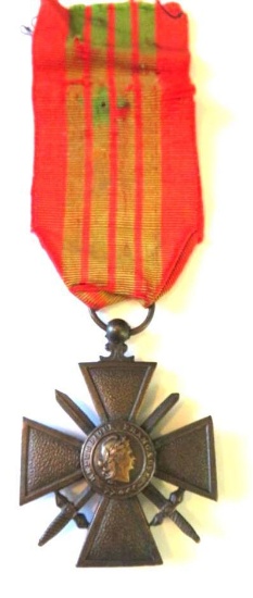 WWII French Croix de Guerre Medal (1939)