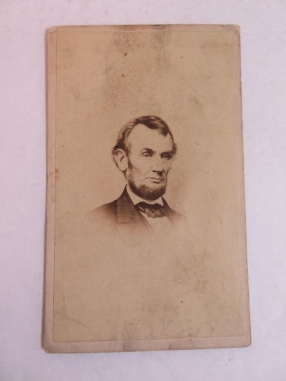 Abraham Lincoln Original CDV Photograph