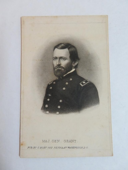 General U.S. Grant Original CDV Photograph