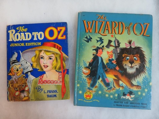 Wizard of Oz (2) Lot Antique Books