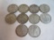 Walking Liberty Silver Half Dollar Lot (10)