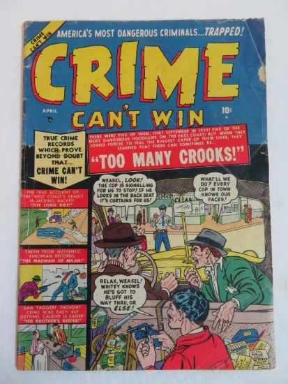 Crime Cant Win Vol. 2 #4/1951