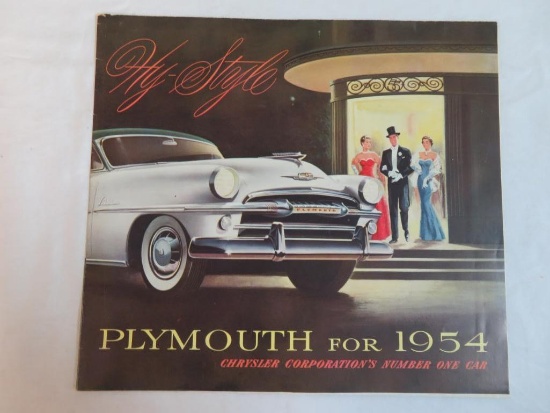 1954 Plymouth Auto Brochure
