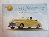 1948 Pontiac Auto Brochure