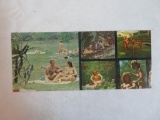 Rare! 1960's Nudist Camp Postcard