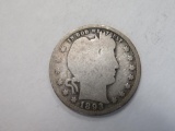 1893 Barber Quarter/Better Date