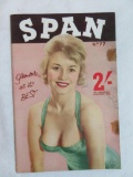 Span #77 c.1960 Men's Pin-Up Magazine