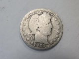 1903 Barber Quarter/Better Date